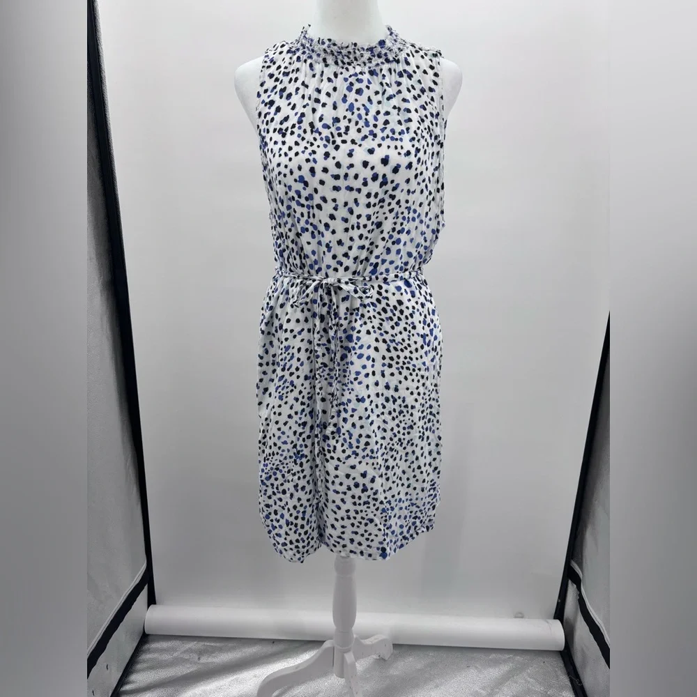 Bella Dahl Smocked Neck Dress by Cloth and Stone Anthropologie Size Large - Picture 4 of 8